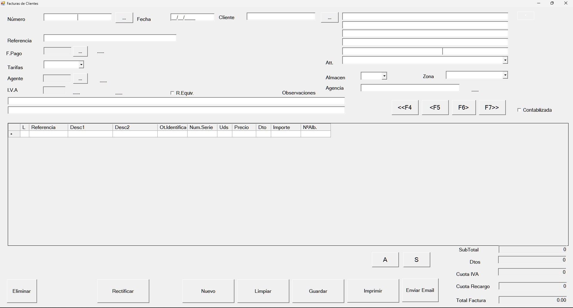 Programa Verifactu - Control de inventario